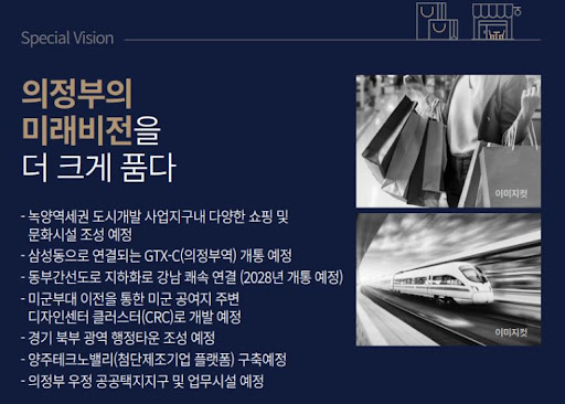 의정부 녹양역세권: 더씨엘59 59층 주상복합 초역세권 프리미엄 상업용지